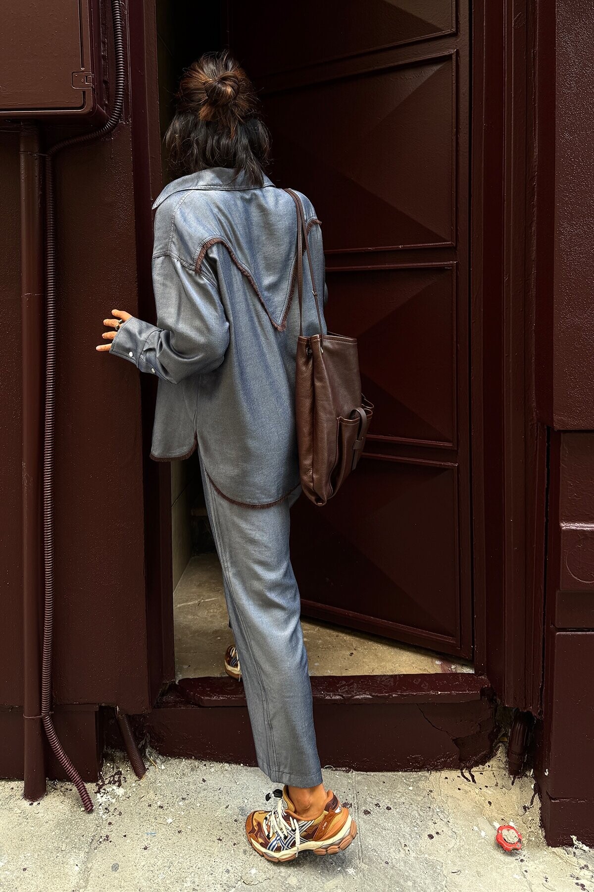 INDIGO PANT SET