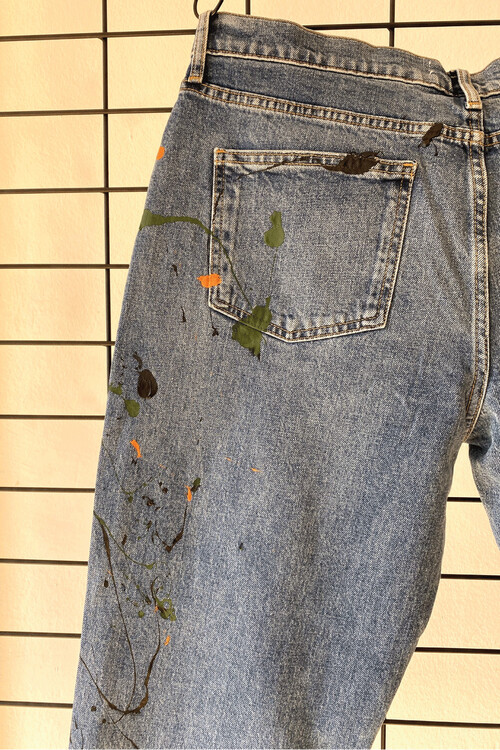 Jutsack Works Denim Pantolon / SIZE 44