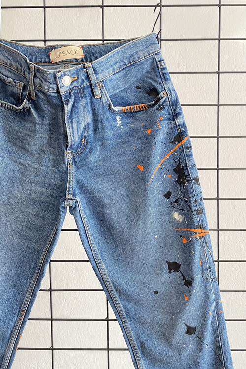 Jutsack Works Denim Pantolon / SIZE 38