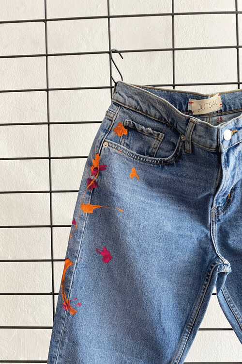 Jutsack Works Denim Pantolon / SIZE 38