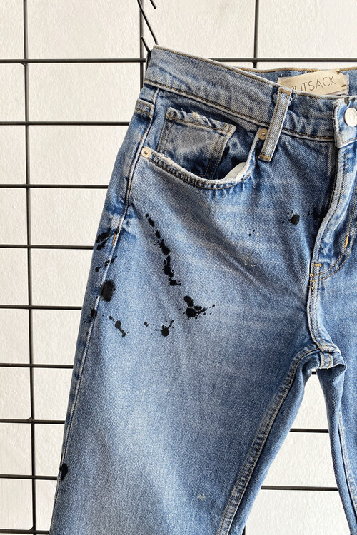 Jutsack Works Denim Pantolon / SIZE 34