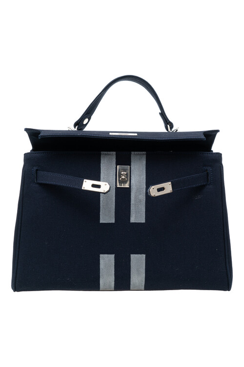 Take Away Lacivert Canvas Çanta