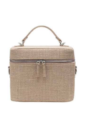 JutBox Raw Jut Çanta - Gümüş