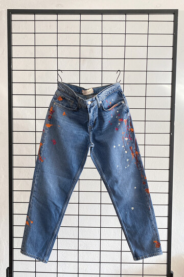 Jutsack Works Denim Pantolon / SIZE 38