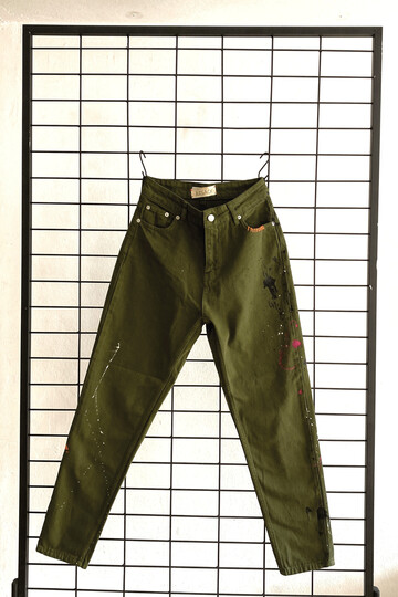 Jutsack Works Denim Pantolon / SIZE 36