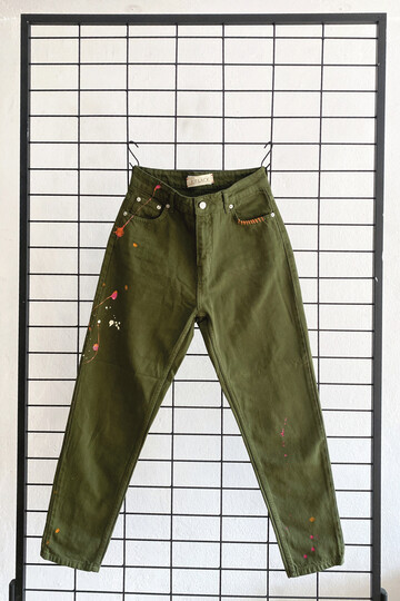 Jutsack Works Denim Pantolon / SIZE 38
