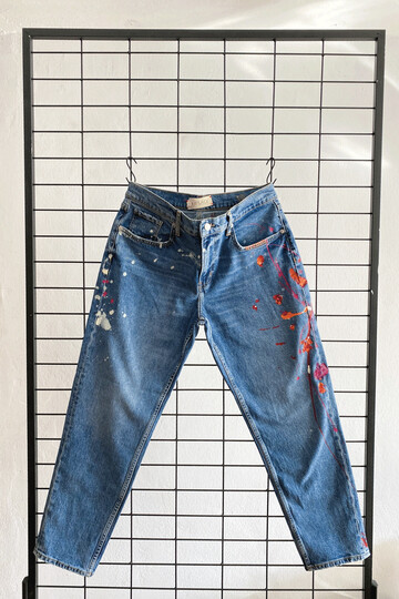 Jutsack Works Denim Pantolon / SIZE 42
