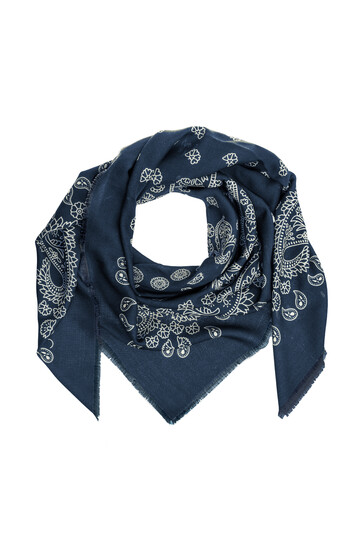 Lacivert Şal