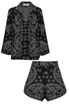 Black Shorts Set