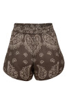 Mocha Mousse Shorts Set